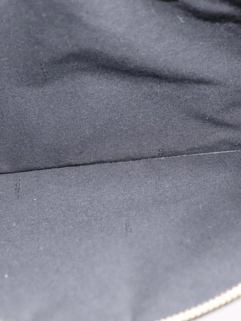 FENDI Clutch Bag Leather Brown Gold Auth mr1110V - Picture 11 of 16